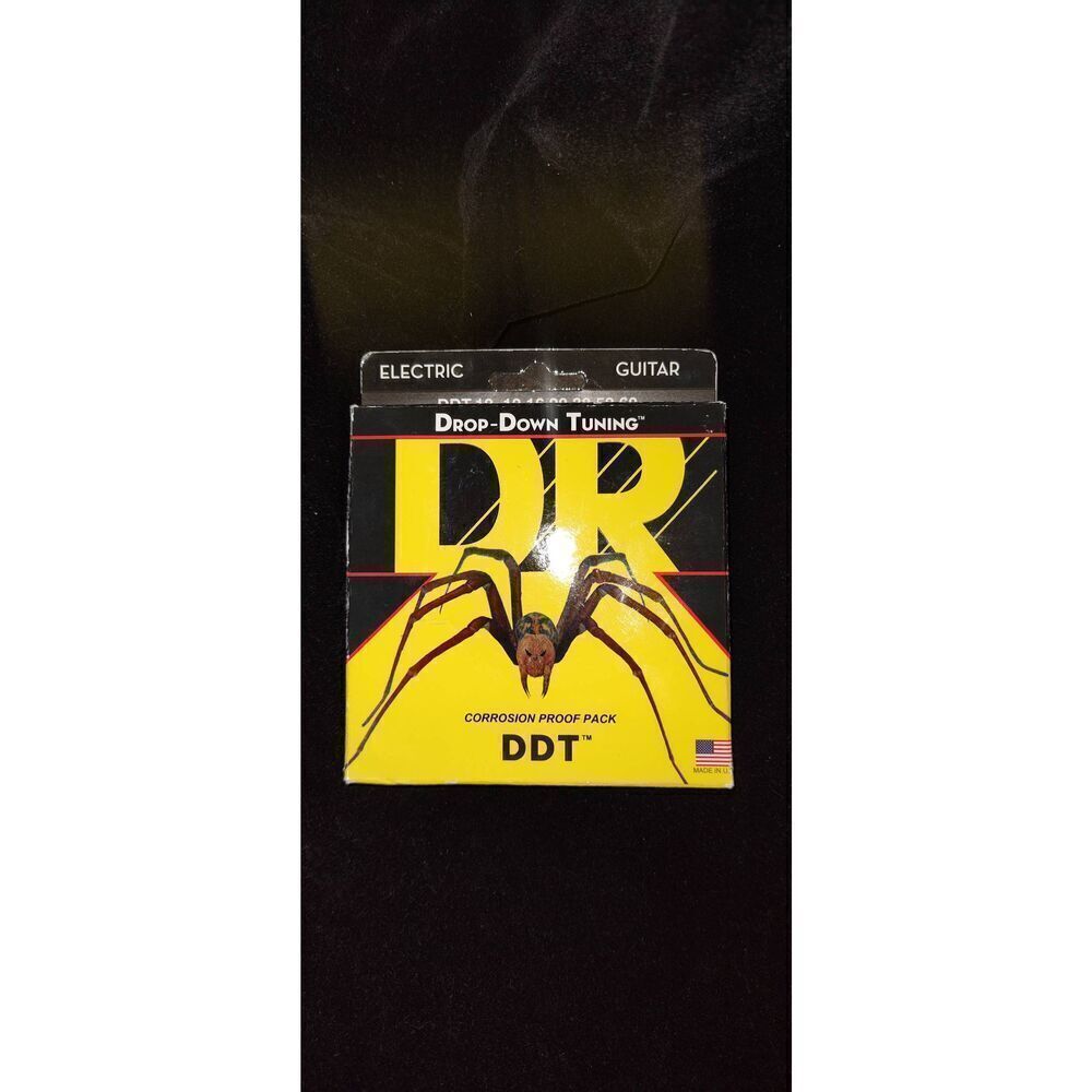 DR Strings DDT-12 Drop-Down Tuning Electric Guitar Strings 12-60